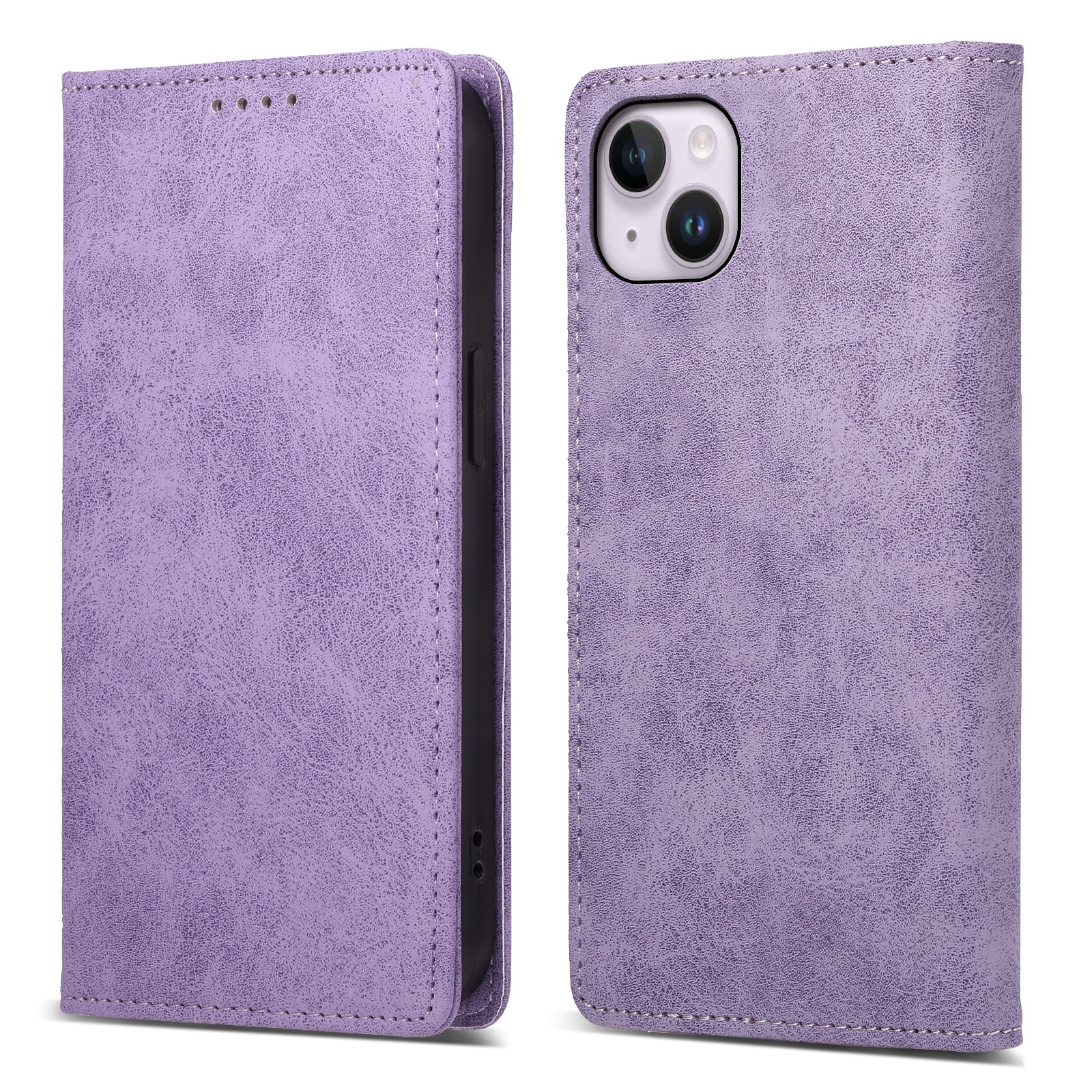 DF-05 For iPhone 14 RFID Blocking Wallet Stand Anti-collision Cover PU Leather Phone Case DF-05 For iPhone 14 RFID Blocking Wallet Stand Anti-collision Cover PU Leather Phone Case